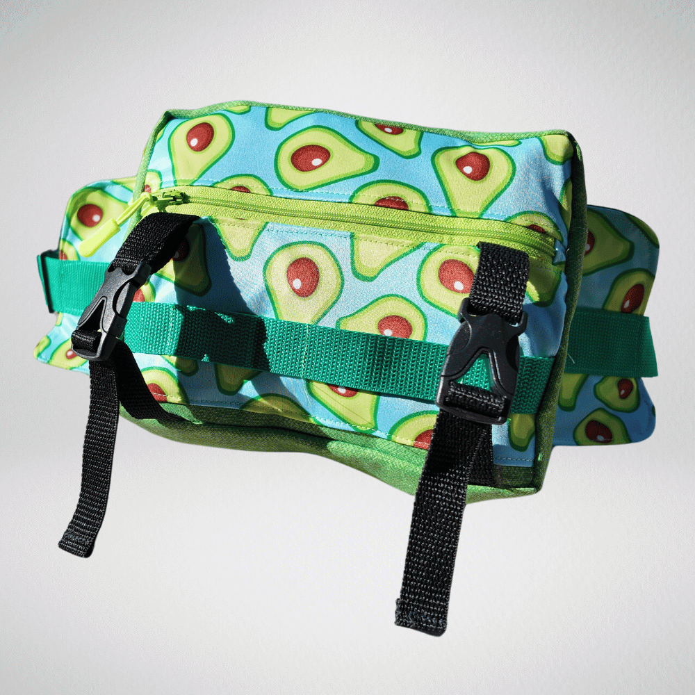 HydroFanny | Handcrafted Hydration Fanny Pack in Prints (African, Avocado, etc.)